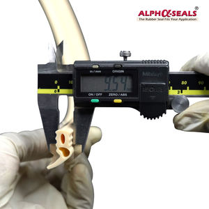 Joints d'étanchéité en caoutchouc silicone QH Alpha Seals pour températures extrêmes ASRSQHM6015x25 OEM Nakhon Pathom Couleur Crème Hauteur 25mm - Product Image 5