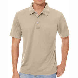 Venta Directa de Fábrica, Camisetas Polo Casuales para Hombre, Camisetas Polo Transpirables de Color Azul Sólido en Tela de Algodón, Gran Venta - Product Image 5