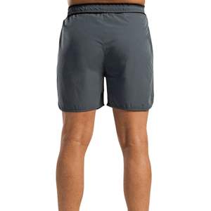 Shorts de sport gris respirants pour hommes – Tenue de course athlétique et d'entraînement – Vêtements de fitness tendance 2026 - Product Image 2