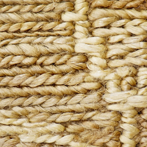Tapis géométrique Ocre Or Ivoire, tufté à la main, écologique, antidérapant, à poils moyens, motif losanges entrelacés, avec franges pour - Product Image 4
