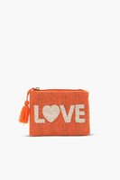 Dompet Koin Bordir Manik-Manik Fesyen Kustom Buatan Tangan Tas Etnik Mini Clutch Bag Penutup Ritsleting Ramah Lingkungan Ringan