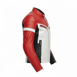 Veste de moto en cuir véritable pour homme, coupe slim vintage, manteau de motard de haute qualité en peau de mouton véritable, veste d'extérieur pour l'hiver - Product Image 3