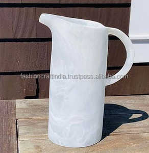 Premium Handmade Resin Eco-Friendly BPA Free Dishwasher Safe Handle Water Wine Pitcher 1.8L Customized Color Custom Size Modern - Product Image 2