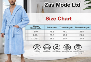 Nouvel arrivage : Peignoir de luxe unisexe à capuche, imprimé personnalisé, en satin noir et flanelle, pour homme, doux, idéal pour la maison, la salle de bain et le sommeil. - Product Image 6