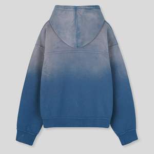 Sudadera con Capucha Personalizada Estilo Vintage, Lavado Ácido, Oversize, Unisex, Cómoda, Estilo Urbano, Felpa Sólida - Product Image 2