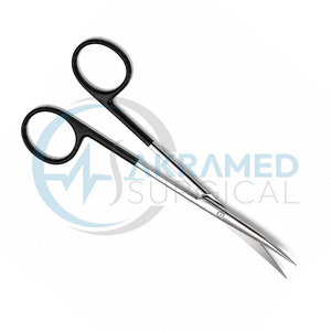 Tijeras de Disección SuperCut Reynolds Jamison, Curvas y Dentadas, Instrumento Quirúrgico para Cirugía Plástica, Certificación CE - Product Image 4
