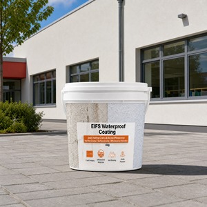 UV Resistant 1K Surface Strengthening Impact <b>Waterproof</b> Coating Low VOC For EIFS Dryvit Eco Friendly Exterior Insulation Wall - Product Image 1