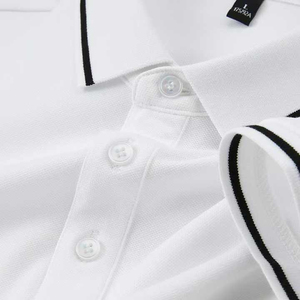 Nuevo Polo de Verano para Hombre, Manga Corta, Casual, con Cuello Redondo, Combinación de Colores Personalizada, Algodón, Talla Grande, Deportivo, con Botones, Verde, Corte Regular - Product Image 2
