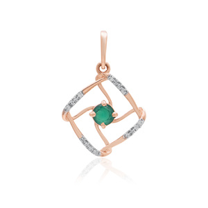 จี้เพชรแท้ 0.08 กะรัต ทรงกลมเจียระไนแบบบริลเลียนท์ สี H-I ความสะอาดระดับ VS-SI เครื่องประดับชั้นดีเพื่อความสง่างามเหนือกาลเวลา - Product Image 3