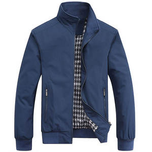 Chaquetas Bomber para Hombre en Oferta, al Mejor Precio, de Alta Calidad, Estilo de Color Sólido, Chaqueta para Hombre con Hombros Caídos, Chaquetas Bomber de Tela para Hombre - Product Image 1
