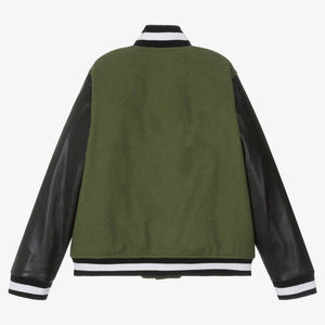 Chaqueta Varsity Personalizada de la Mejor Calidad para Hombre, con Cuello Alto, Tela de Lona para Invierno, Secado Rápido, Transpirable, con OEM - Product Image 5