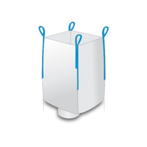Sacs Jumbo FIBC à ouverture supérieure et bec verseur inférieur, emballages plastiques de qualité supérieure, sacs tissés pour matériaux de construction et de bâtiment - Product Image 5