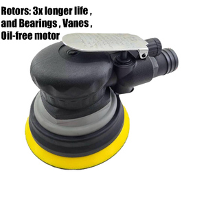 Random Orbital Sanders 12,000RPM 5mm&5(mm) Central-Vacuum Air <b>Tools</b> Sander for car Air Sander OBS-C5 - Product Image 1