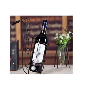 Porte-bouteille à vin en fer haut de gamme pour la décoration intérieure de luxe et le marché des cadeaux d'entreprise - Product Image 1