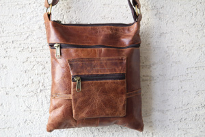 New Unique Designer Genuine <b>Leather</b> <b>Handbag</b> Stylish and High Quality Hot Selling Bag Real <b>Leather</b> Women's Sling Bags - Product Image 4