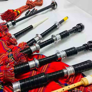 Great Highland Scottish Bagpipes with Cover Nickel Silver Mounts Durable Professional Quality Scottish Beautiful High Bagpipes - Product Image 5