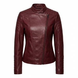 Top Selling <b>Men</b> High Leather Jacket with Stand Collar New Fashion Windproof Design Available In Multiple Designs And Colors - Product Image 2