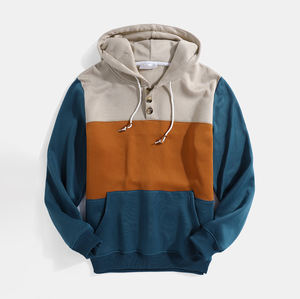 Sudadera con Capucha para Hombre, Diseño 2026, Multicolor, Personalizada, Estilo Vintage, Invierno, 100% Algodón, Casual, Felpa, CP-MH-08 - Product Image 1