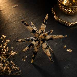 Étoile de Merkaba en Cristal de Scapolite Naturel à 12 Pointes, Décoration Spirituelle Écologique Sculptée, Vente en Gros - Product Image 4
