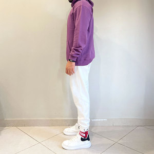 Sudadera con Capucha Clush Industries para Hombre, Estilo Urbano, Hombros Caídos, Transpirable, Básica, Mezcla de Algodón Grueso, de Secado Rápido - Product Image 3