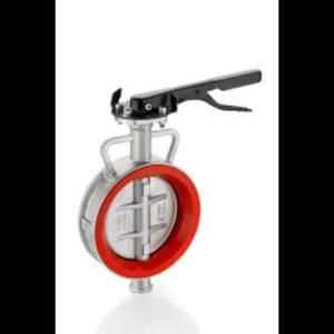 Válvula de mariposa de acero con fácil operación de palanca - Product Image 1