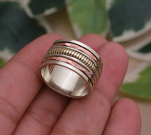 Anillos de Boda de Plata de Ley 925 al por Mayor con Engaste de Bisel, Joyería Fina Bañada en Rodio para Mujeres y Hombres, Ideal para Fiestas y Eventos - Product Image 5