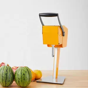 Mesin pembuat jus nanas buah alami semangka jeruk lemon elektrik komersial