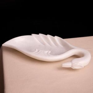 Round Marble <b>Bowl</b> Natural Stone Accent <b>Bowl</b> for Dining Table - Product Image 3