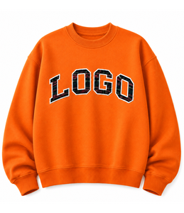 Sudadera de Cuello Alto Holgada para Mujer, de Alta Calidad, 100% Algodón Tejido, Manga Corta, Ecológica, para Invierno - Product Image 6