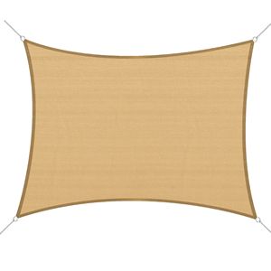 Toldo Rectangular para Patio Exterior de 20x16 pies, Protección UV, Toldo Triangular de Arena, Malla de Sombra de Polietileno Oxford de 185 g/m² con Protección UV para Jardines - Product Image 1