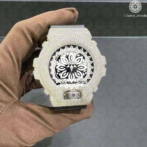 Montre de luxe Charm Jewells en acier inoxydable, cadran carré analogique de 40 mm, verre saphir lumineux, mouvement à quartz unisexe, tendance - Product Image 1