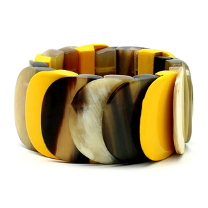 Brazalete de Resina Acrílica Turquesa, Diseño Clásico, Elegante, Unisex, Regalo para Bodas y Fiestas, para Mujer - Product Image 6