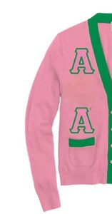 Wholesale Custom Logo Winter/Spring Casual <b>Thick</b> Long Sleeve Embroidered Patch Sorority Uniform Letterman Varsity <b>Cardigan</b> - Product Image 4