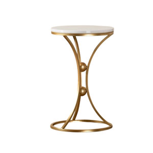 Cast Aluminium Made Antique Finished Side <b>Table</b> for Home Hotel Indoor Decor Usage Furniture <b>Corner</b> <b>Table</b> by Amson Brass - Product Image 3