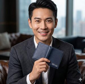 Funda para Pasaporte de Cuero Genuino de Alta Calidad Wriza, Nuevo Diseño con Bloqueo RFID, Cartera de Viaje con Ventana para Identificación y Porta Tarjetas de Crédito - Product Image 3