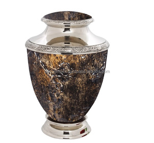 Urna de Cremación de Metal Moderna, Brillante, Hecha a Mano, de Alta Calidad, Ecológica, Florero de Mesa, Artículos Funerarios, Almacenamiento de Cenizas, Colorida - Product Image 4