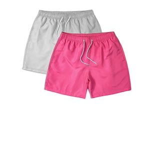 กางเกงขาสั้นผ้าไนลอนเอวยางยืดสำหรับผู้ชายกางเกงขาสั้นเล่นเซิร์ฟเล่นกีฬาฤดูร้อนออกแบบได้ตามต้องการ - Product Image 2