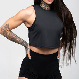 Camiseta Deportiva para Mujer, 100% Algodón, Alta Calidad, Corte Ajustado, Elástica, Transpirable, Secado Rápido, Tejido Jersey para Verano - Product Image 3