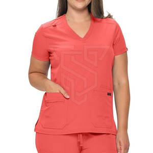Combinaisons de travail pour infirmières sur mesure pour femmes, taille adulte, matière spandex, mode, vente en gros, uniformes et combinaisons d'hôpital - Product Image 5