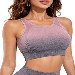 Conjunto de Yoga para Mujer de Dos Piezas: Leggings de Cintura Alta y Top Deportivo Ajustado Elástico - Product Image 5
