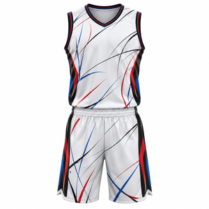 Conjuntos de Ropa Reversible para Bebés, Hombres y Tallas Grandes, Conjunto Deportivo Personalizado para Prácticas de Baloncesto Junior E Score - Product Image 4