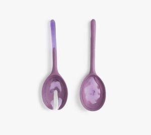 Juego de Cucharas de Resina Artesanal Premium – Juego de Cucharas para Servir Ensaladas Hechas a Mano y Ecológicas - Product Image 4