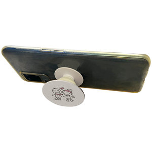 Durable Bear Plastic White Adjustable Adhesive <b>Phone</b> Grip <b>Stand</b> Wedding Party Gift Souvenir Socket Type Mobile <b>Phones</b> Print + - Product Image 6