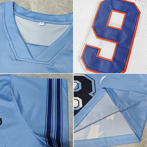 Camiseta de Fútbol Americano Personalizada con Sublimación, Estilo Urbano, Retro, para Liga, Camiseta de Rugby - Product Image 6