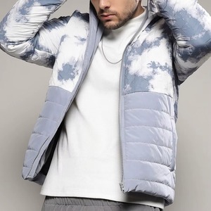 Trendy Outfit Factory Outlet Men Bubble <b>Jacket</b> <b>Long</b> Sleeve Hooded Collar <b>Waterproof</b> Men Puffer Down <b>Jacket</b> - Product Image 5