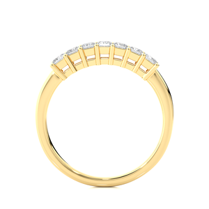 Elegant Design Princess Shaped Lab Created 7 Pieces of <b>Diamond</b> <b>Ring</b> with IGI Certified at Affordable Price from India - Product Image 4
