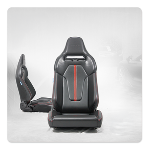 Silla de Juego Pors PU de Nuevo Diseño, Silla Ergonómica de Oficina y Carreras con Reposacabezas Integrado, Respaldo Alto y Cómodo, Silla para Computadora - Product Image 2