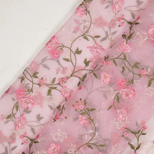 Tela de Lujo con Bordado Malty, Malla de Poliéster Transpirable con Patrón Floral para Vestidos de Novia y Fiesta - Product Image 2