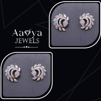 Boucles d'oreilles en diamant cultivé certifié HRD, or massif 14 carats, élégantes, intemporelles, cadeau de luxe pour elle, bijoux indiens directs