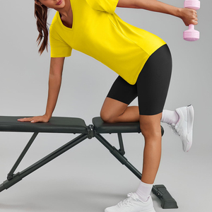 Easy Move Women Gym T Shirt Top Active Motion Clothing Flexible Workout Gear For Ladies <b>Comfortable</b> Training T Shirt for Women - Product Image 5